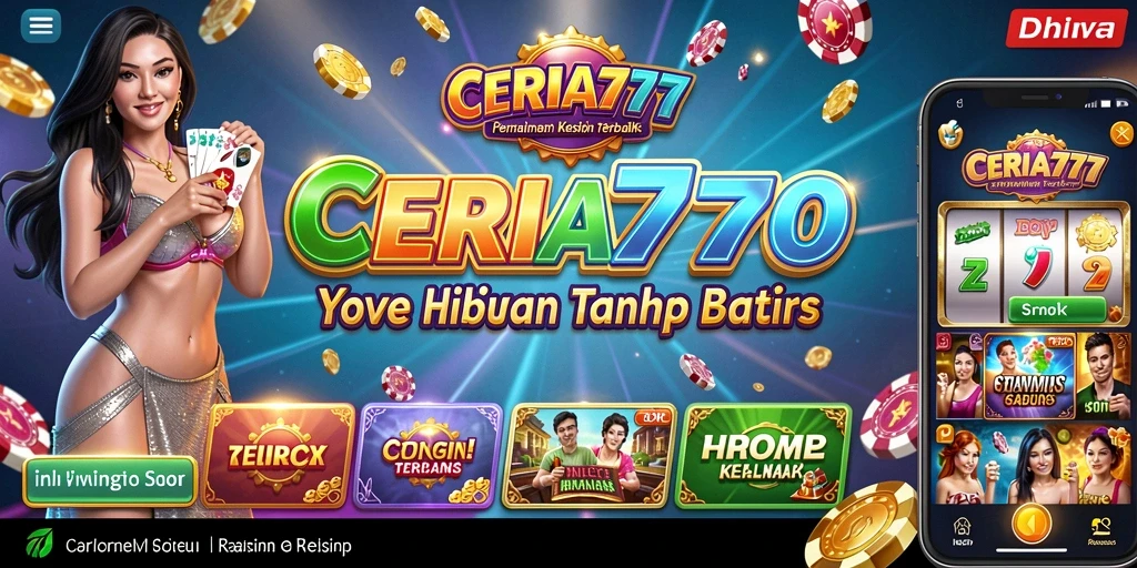 Screenshot gameplay CERIA777 yang menampilkan aksi seru Kasino.