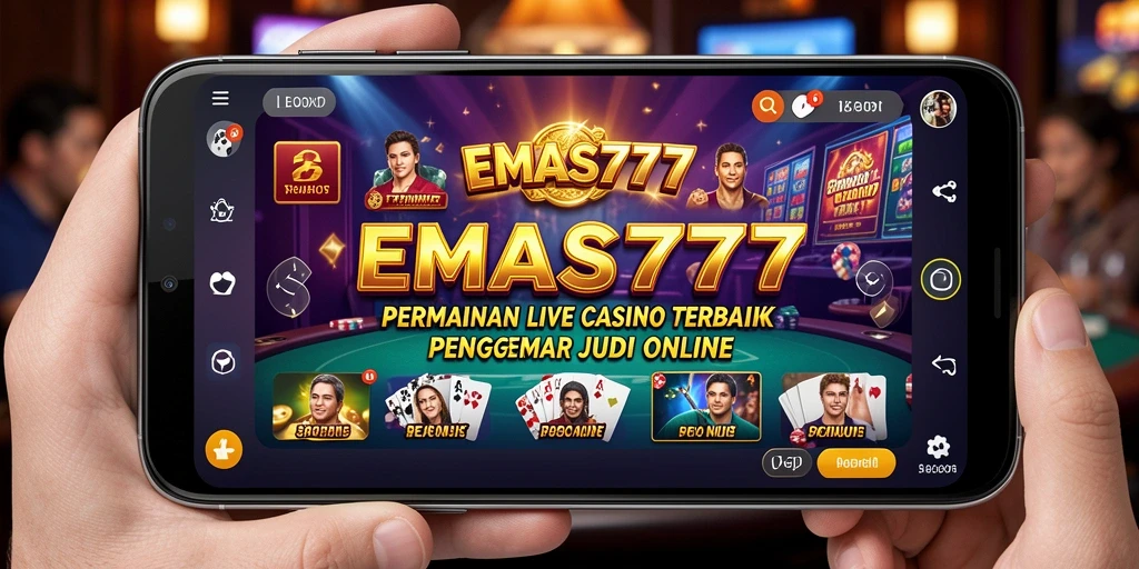 Tampilan gameplay Live Casino yang mengesankan dan interaktif.