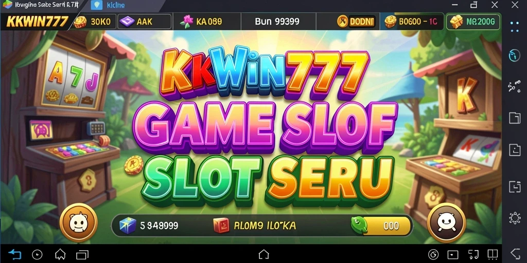 Screenshot utama KKWIN777 menampilkan gameplay Slot yang menarik dan menegangkan.