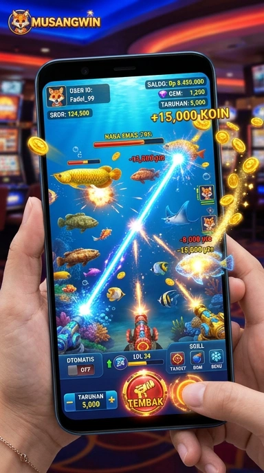 Tampilan antarmuka pengguna musangwin yang menarik.